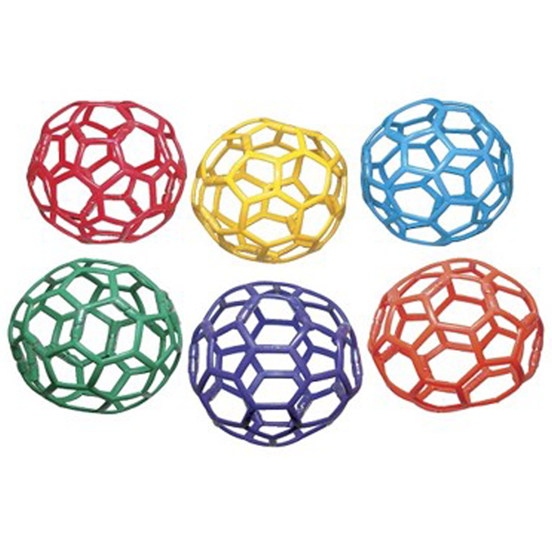 Grab Ball Rubber Flex 15cm Set Of 6