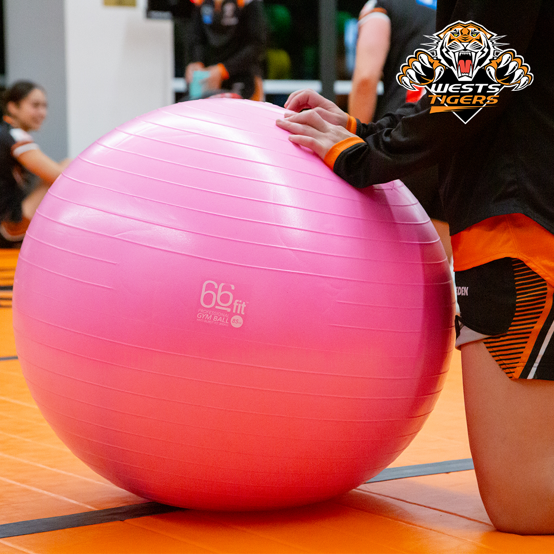 66BALL 66fit Exercise Gym Balls Action Shot2