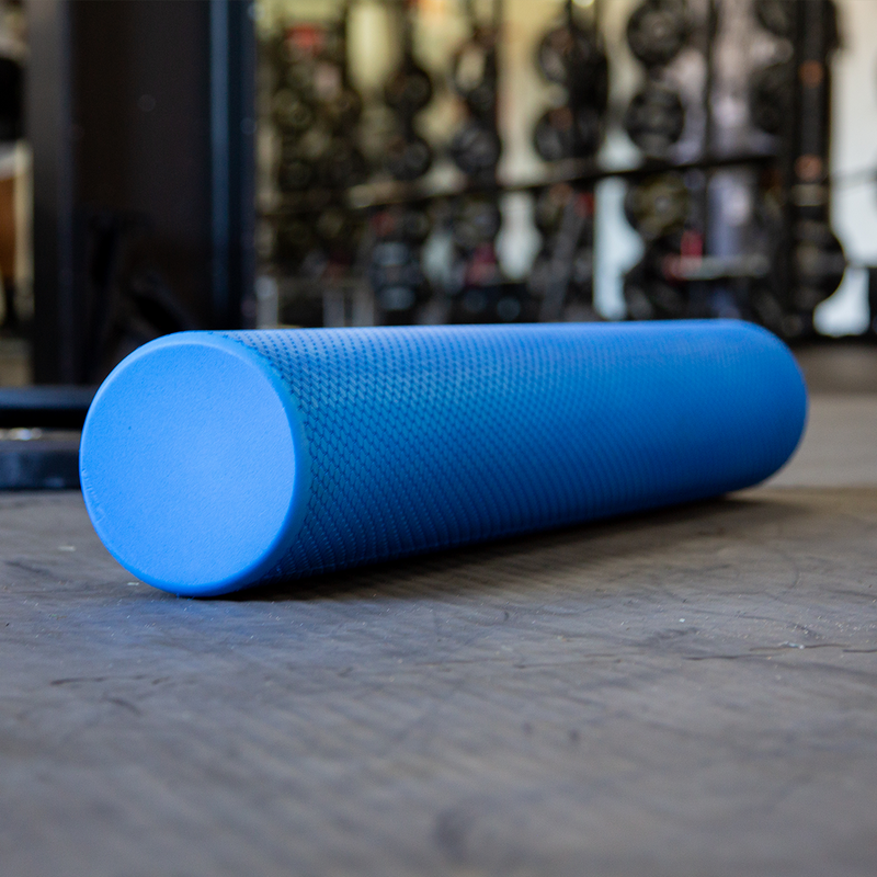 66fit Round Foam Roller With Soft Density - Teal (90cm x 15cm)