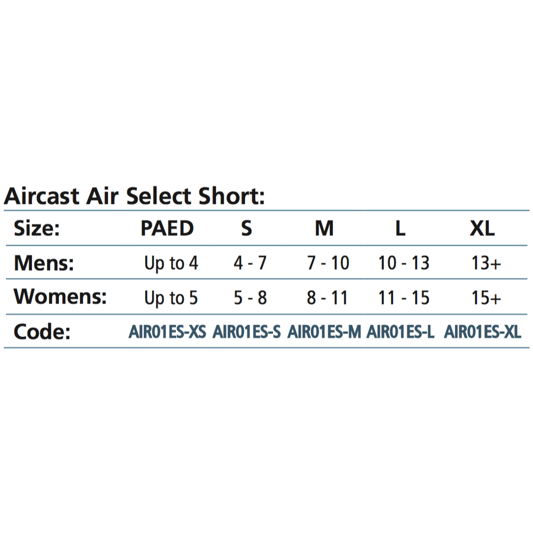 AirCast Air Select Short Walker