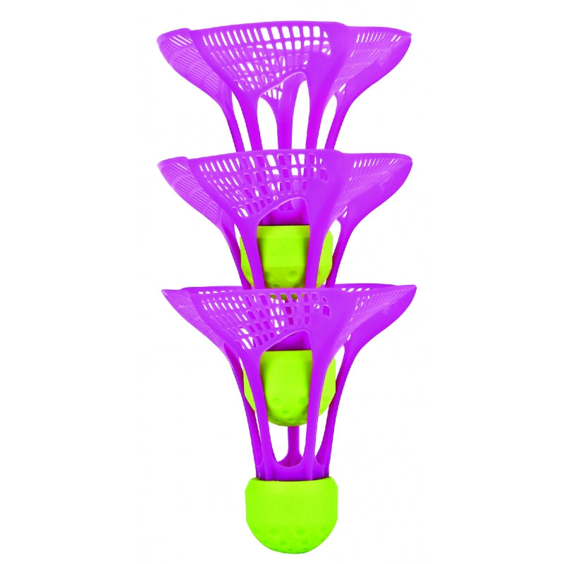 Air Badminton Shuttles - Tube of 3