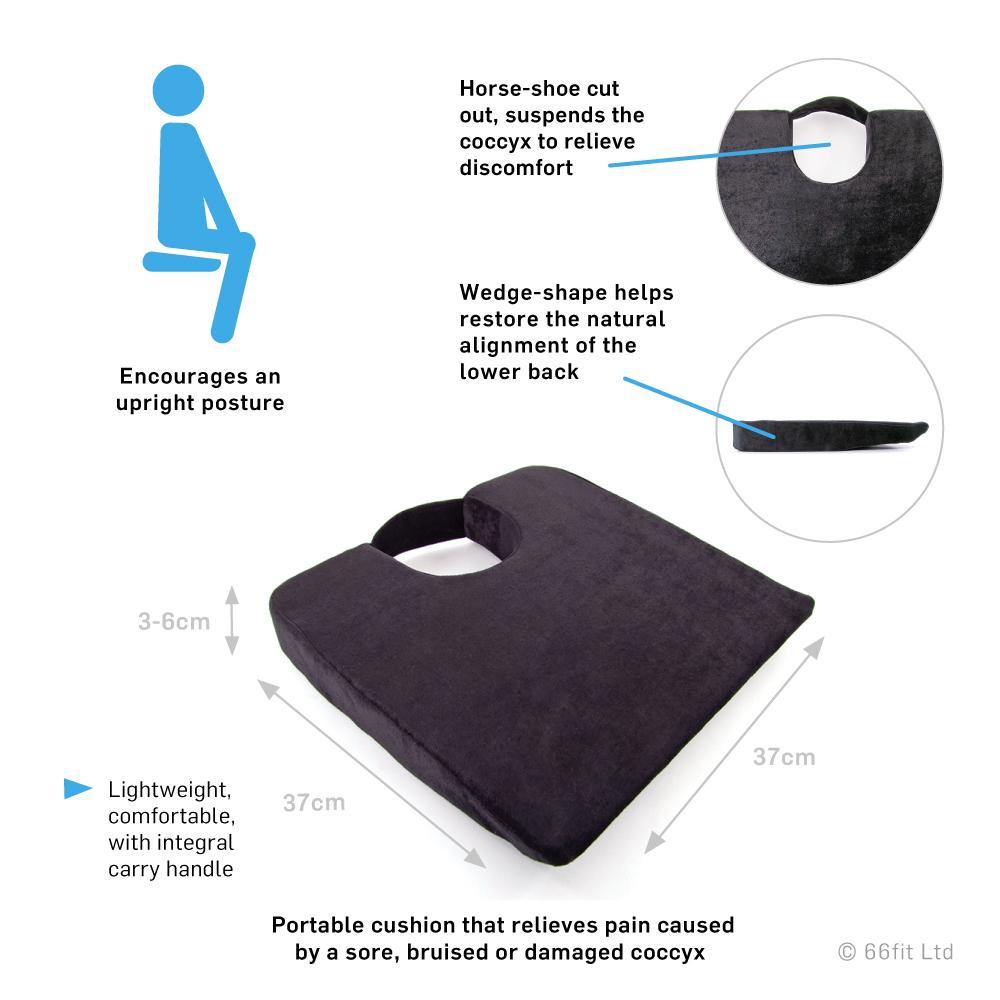 66fit Original Coccyx Cushion