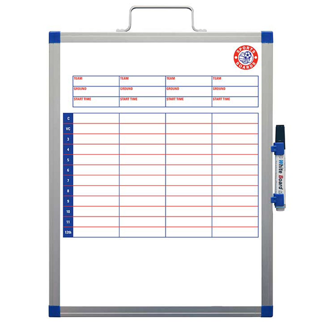 Cricket Large Coaches Board - 36cm x 46cm