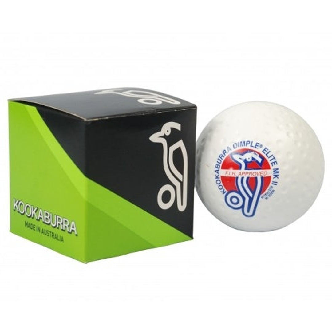 Kookaburra Elite II Hockey Ball (White)