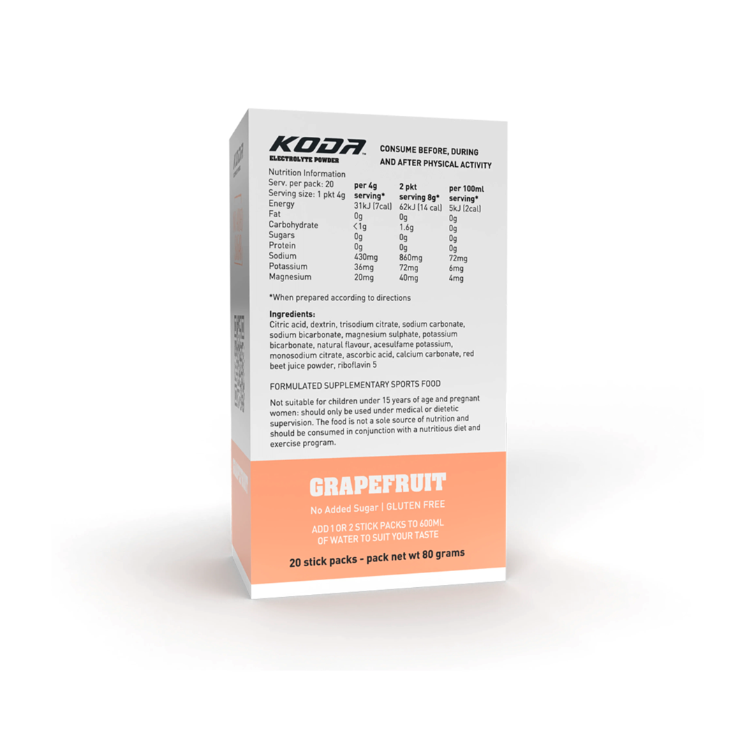 KODA Electrolyte Powder - 20 Pack
