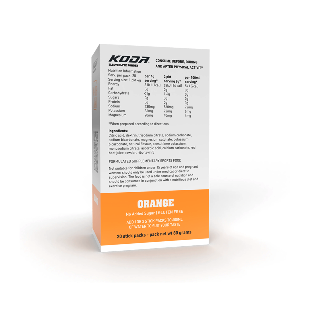 KODA Electrolyte Powder - 20 Pack