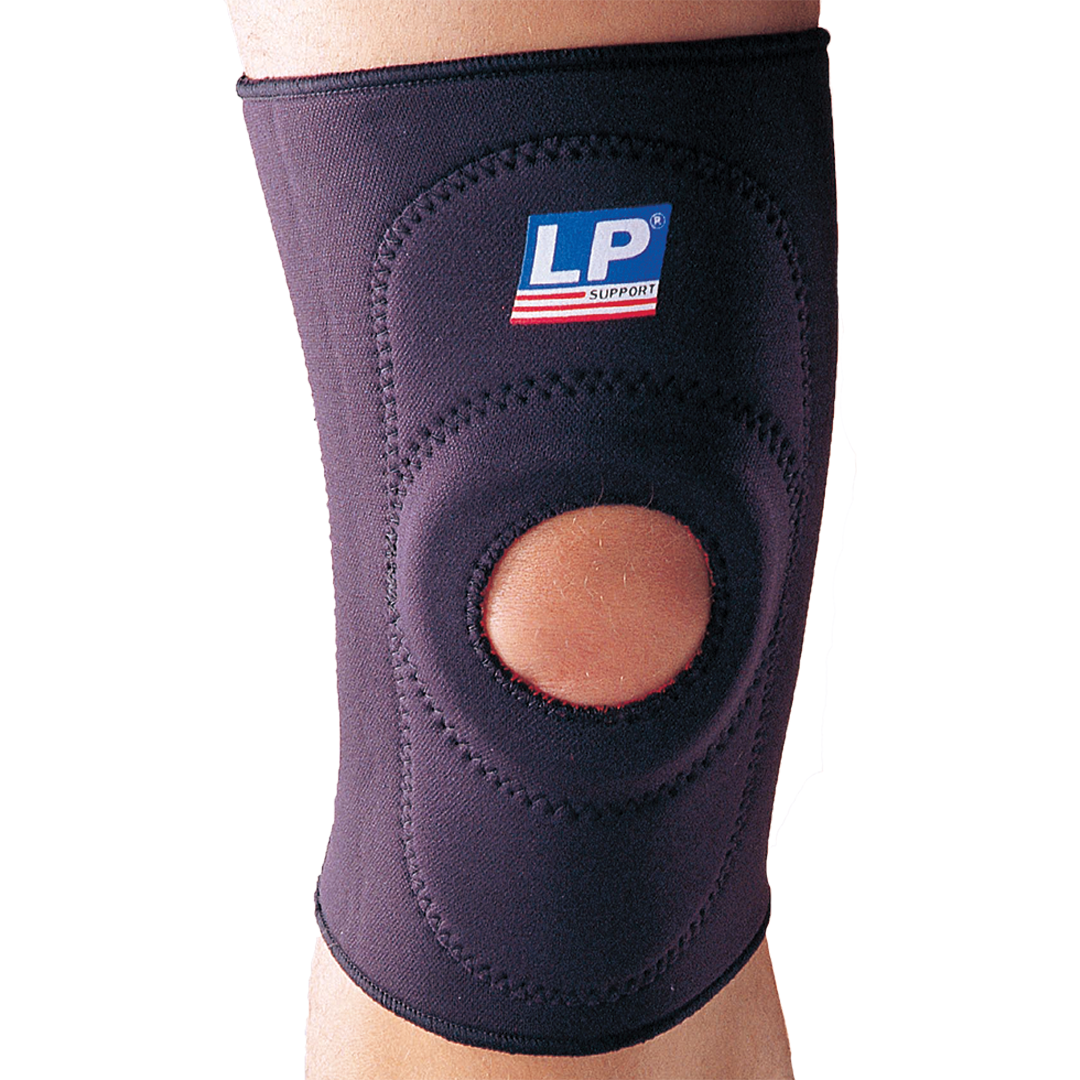 LP-708-BK LP Support Standard Knee Support Open Patella 708 Main