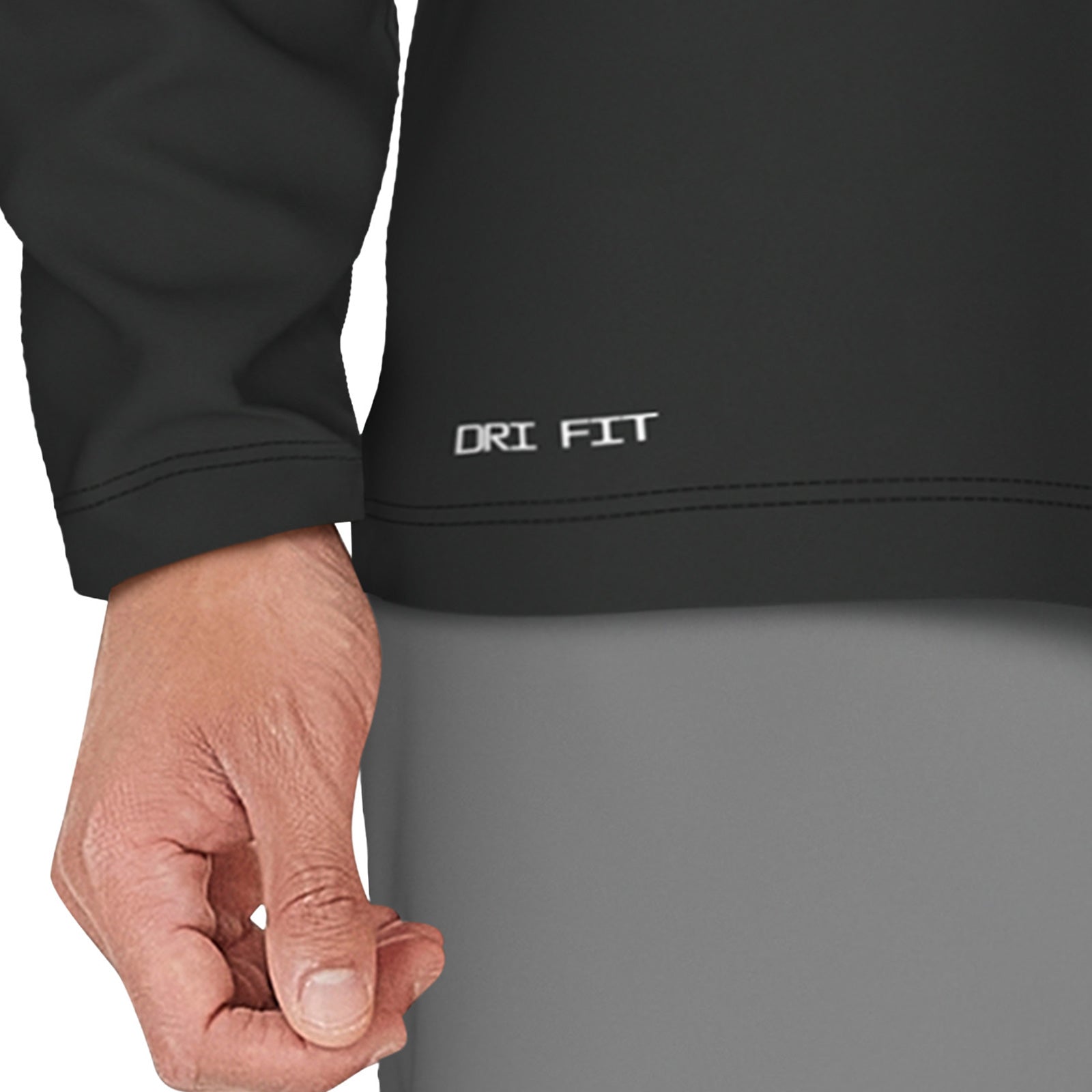 Nike Swim Men's Gothic Letter Long Sleeve Hydroguard Top