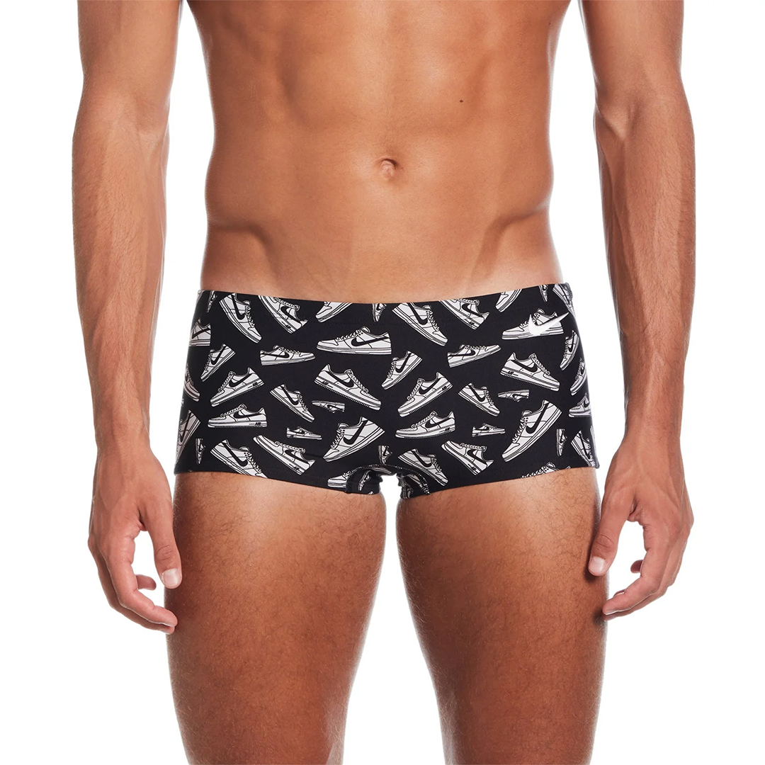NS-NESSF023-006 Nike Swim Menb Hydrastrong Multi Print Sneaker Square Leg Brief Front