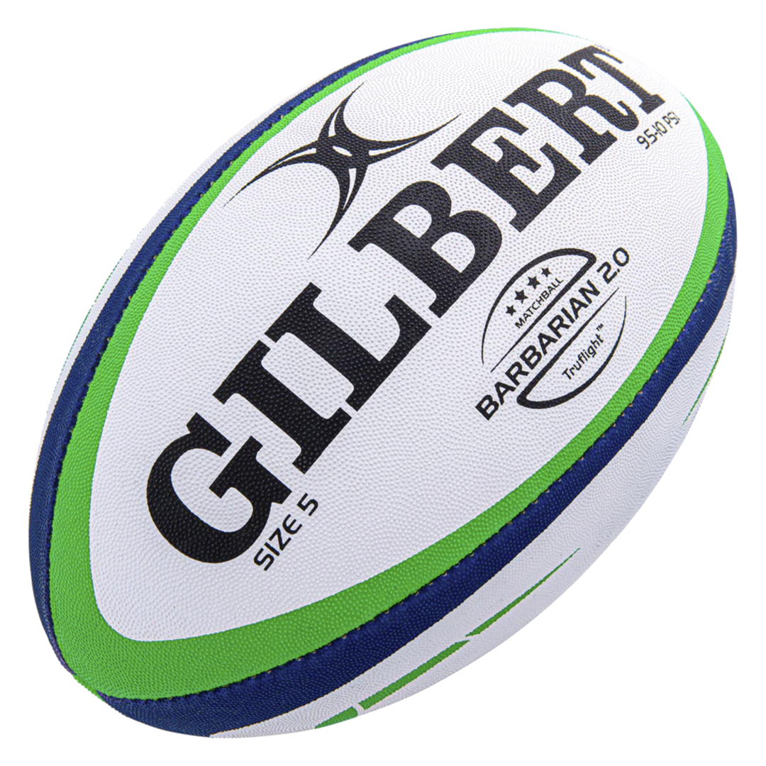 RUBLGB5 Gilbert Barbarian Match Rugby Ball Size 5 Main