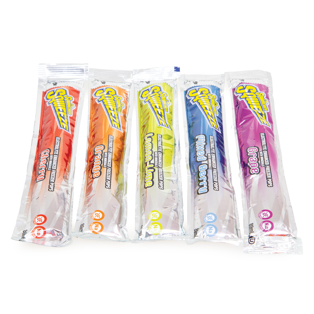 Sqwincher Squeeze Pops 89ml - Pack of 10