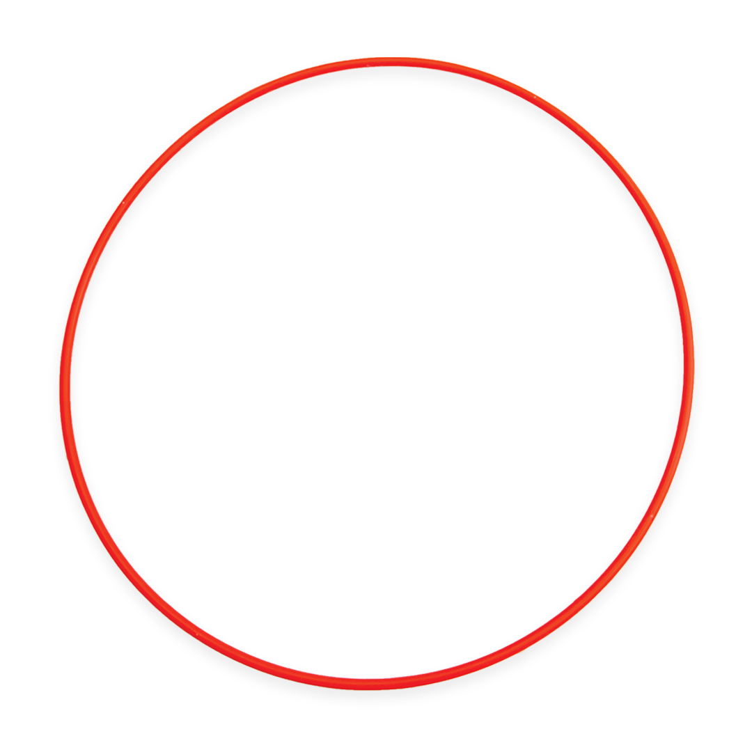 VFG76 Victor Hoop 76cm Red