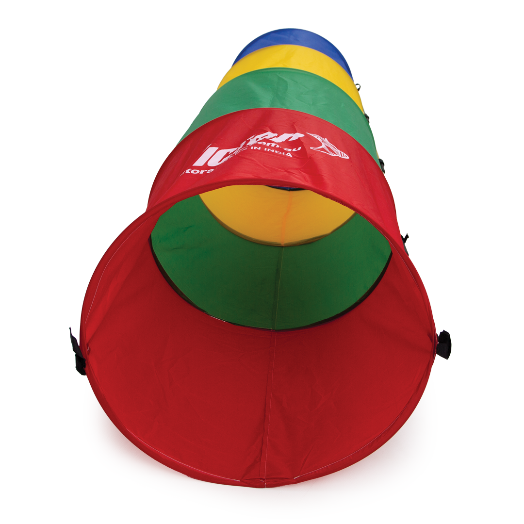 VFGCT Victor Crawling Tunnel Tunnel Funnel Red Yellow Green Blue Front