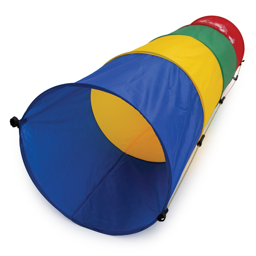 VFGCT Victor Crawling Tunnel Tunnel Funnel Red Yellow Green Blue Back Angle