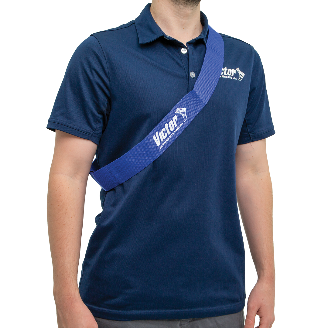 VFGNSVBL Victor Nylon Sash Velcro Blue Model
