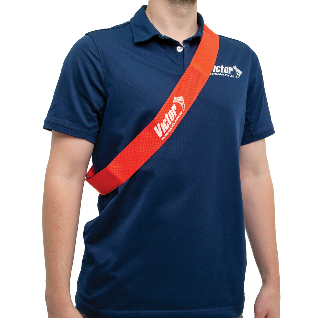 VFGNSVRE Victor Nylon Sash Velcro Red Model