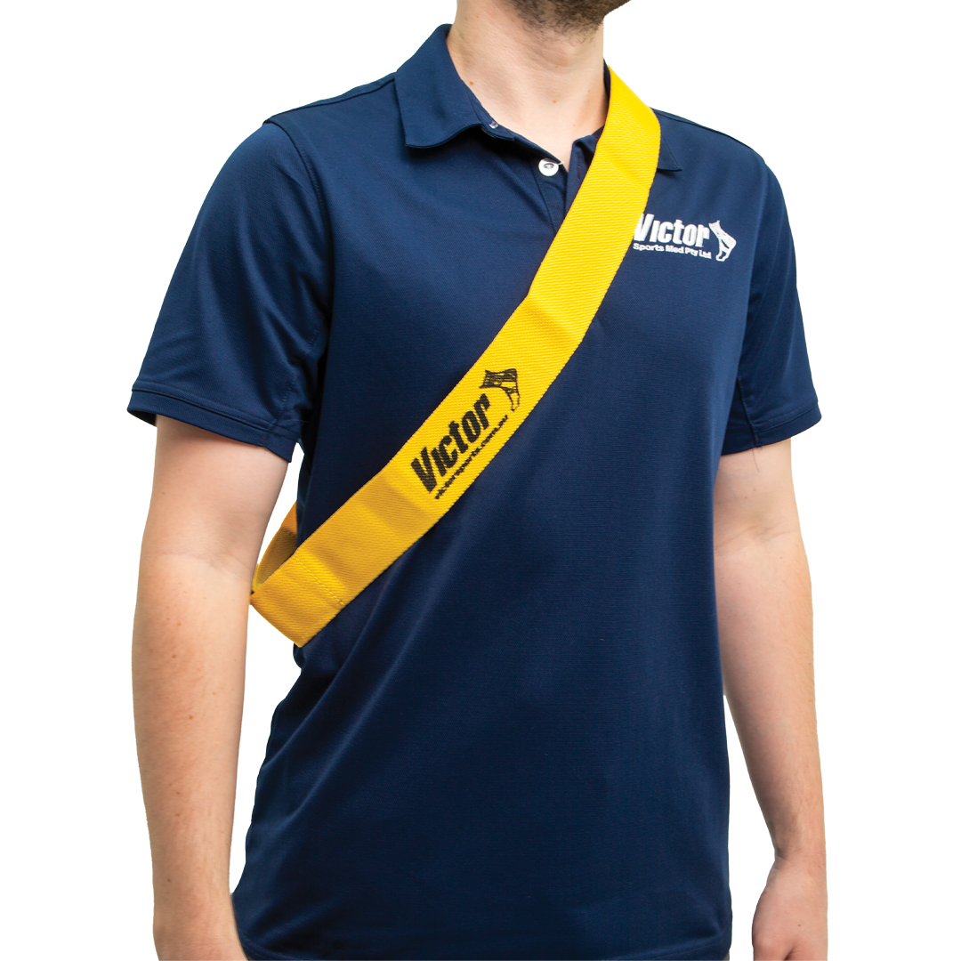 VFGNSVYE Victor Nylon Sash Velcro Yellow Model