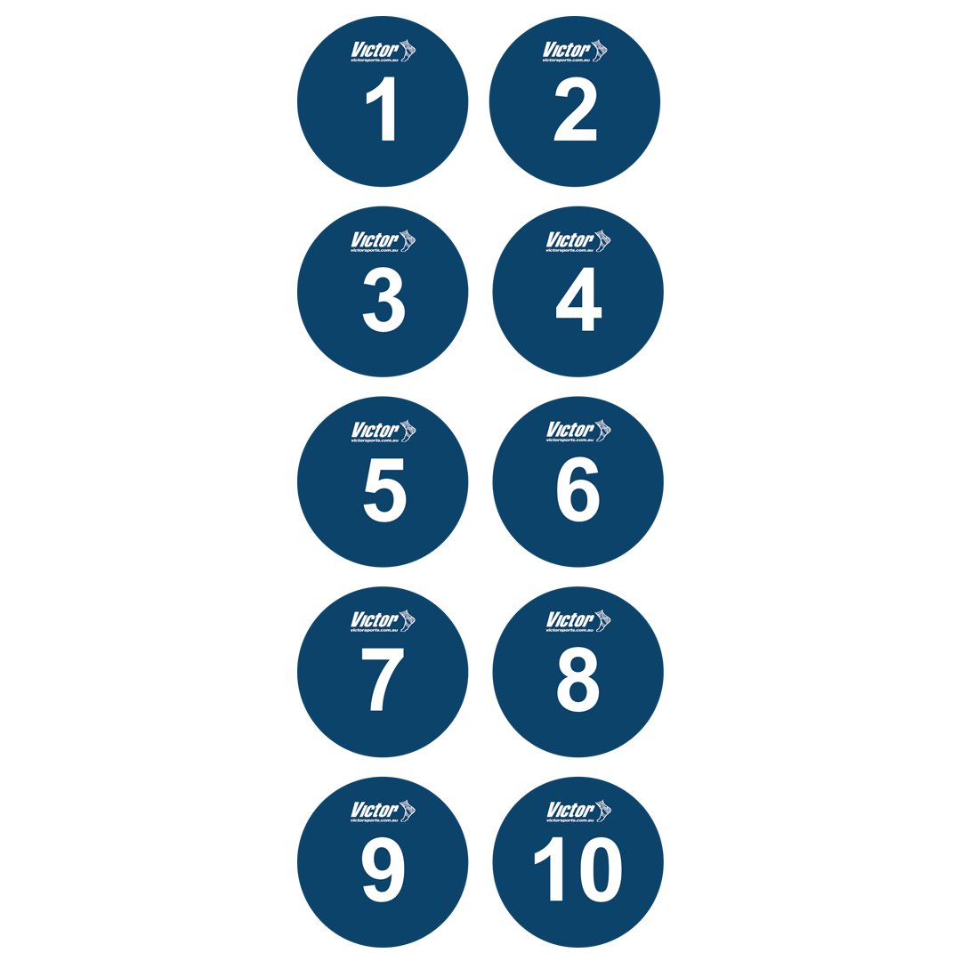 VMARD1-10 Victor Floor Marker Disc Set 10 Main