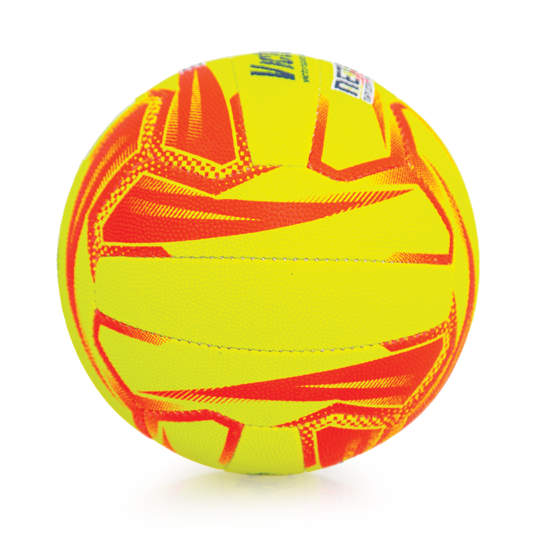 VNBPYE5 Victor Netball Pro Yellow And Orange Size 5 Side