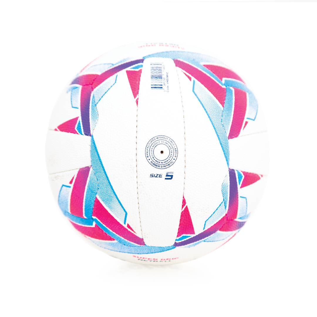 VNBXWH5 Victor Netball Xtreme Blue Pink Purple Size 5 Side