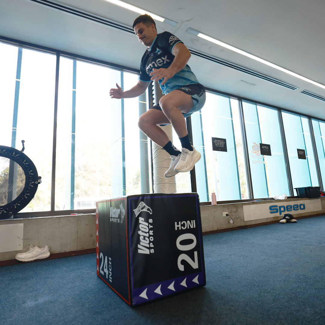 VPLYOBOX Victor Plyometric Box Action Shot