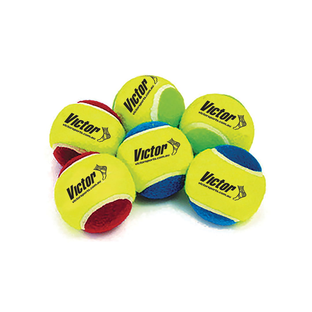 VTENBHC Victor Tennis Balls Half Court Main