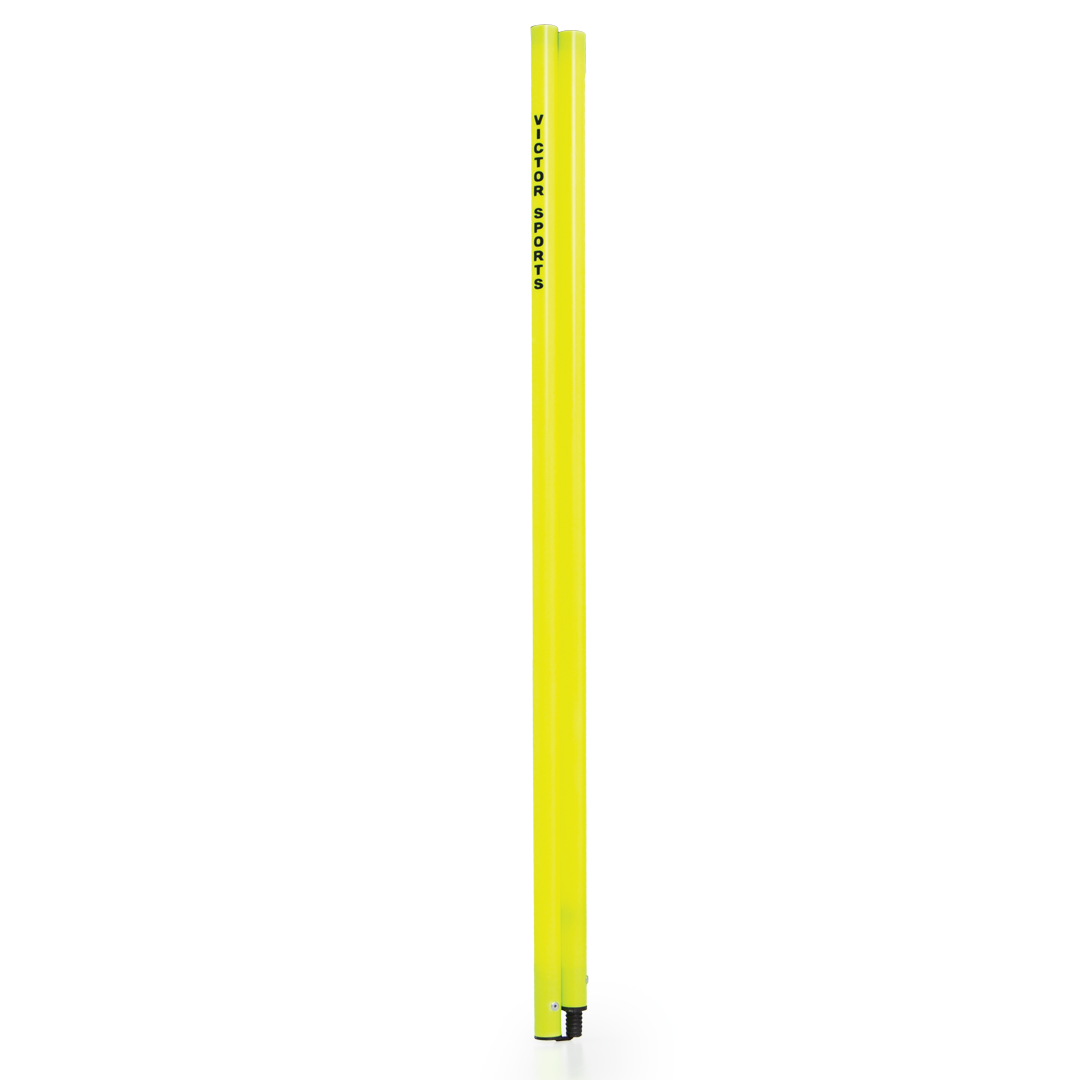 VWOAPO Victor Agility Pole 1.8M Pole Only Single Pole Yellow Side