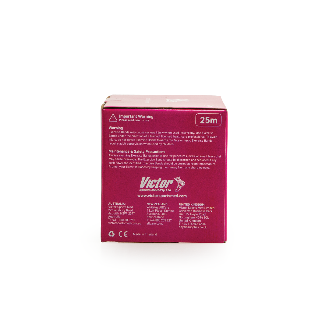 66BANDLF 66fit Band Latex Free 25m Packaging Side2