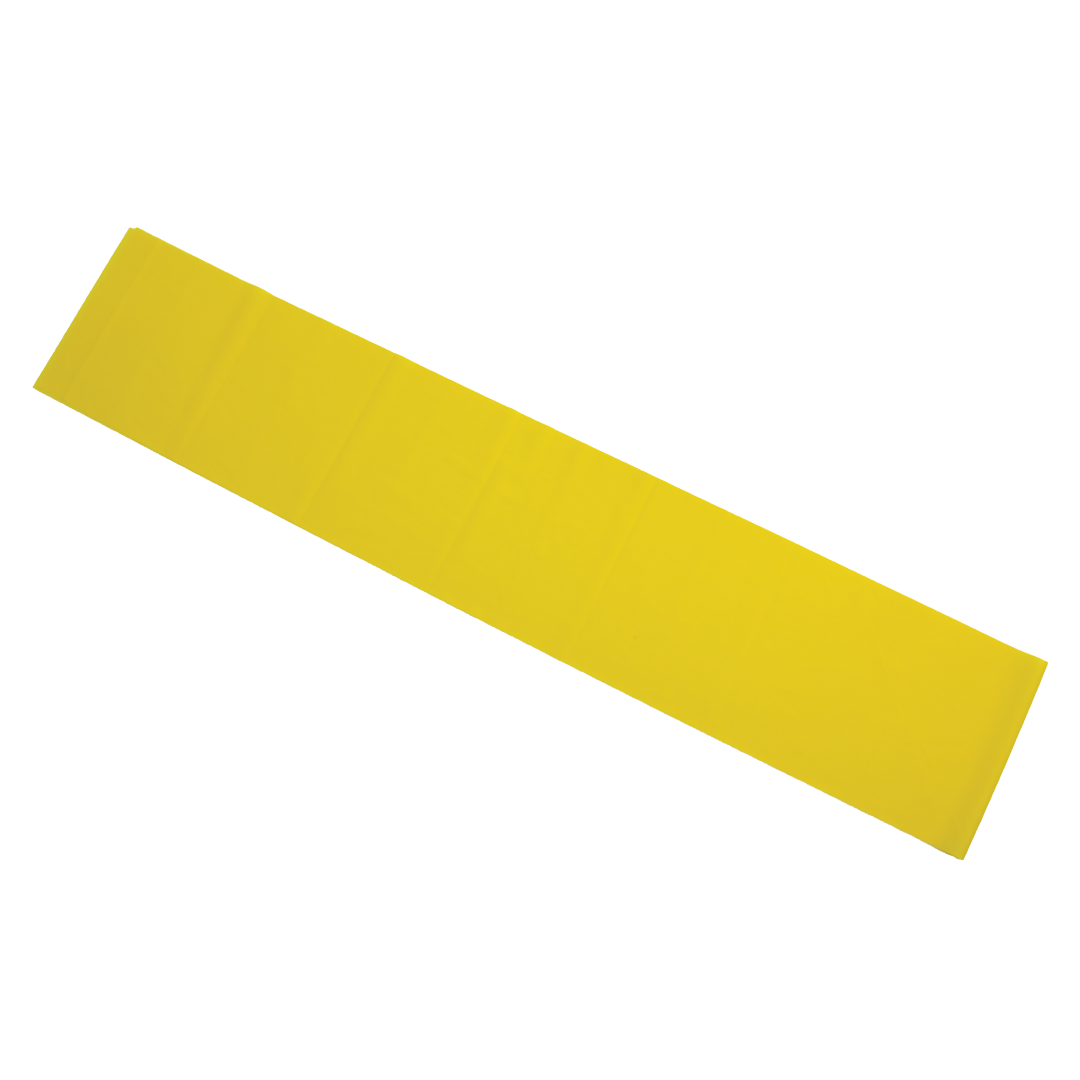 66BANDLF 66fit Band Latex Free 25m Yellow Stretched Product