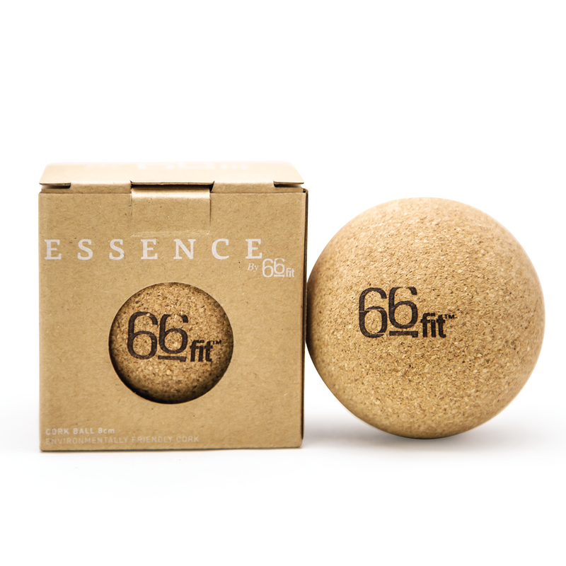 66fit Essence Cork Massage Ball - 8cm