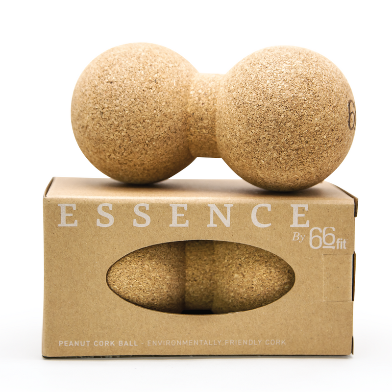66fit Essence Cork Peanut Massage Ball - 15.5cm x 8cm