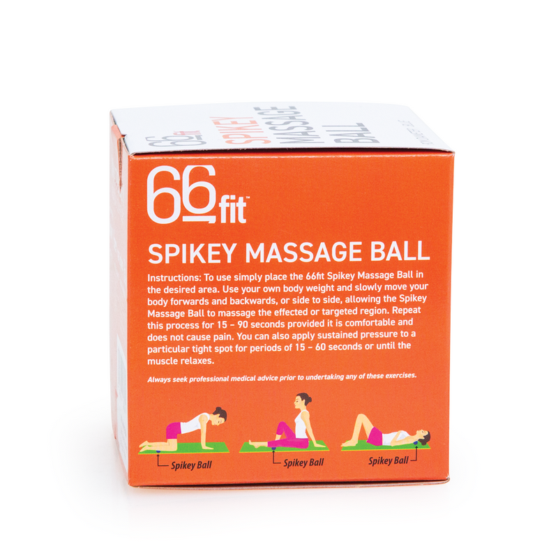 66fit Spikey Massage Ball 9cm - Individual