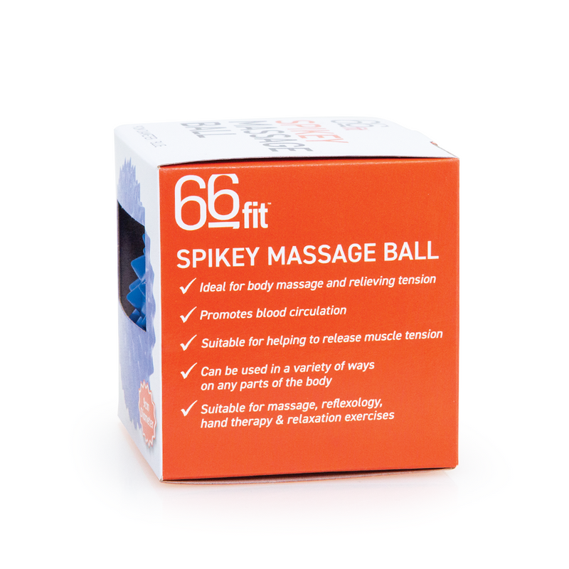 66fit Spikey Massage Ball 9cm - Individual