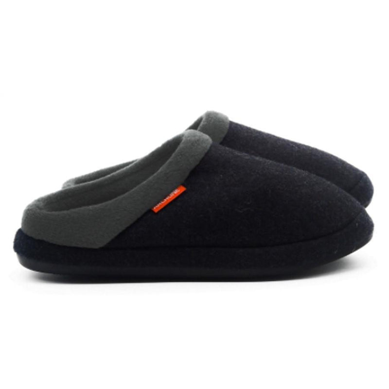 Archline Slippers - Slip On (Orthotic Slippers) Charcoal