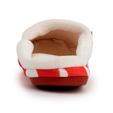 Archline Slippers - Slip On (Orthotic Slippers) Red Polkadot