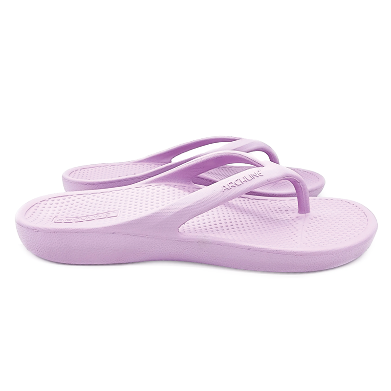 Archline Rebound Orthotic Thongs - Lilac