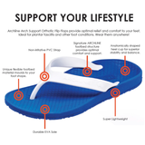 Archline Thongs/Flip Flops Black