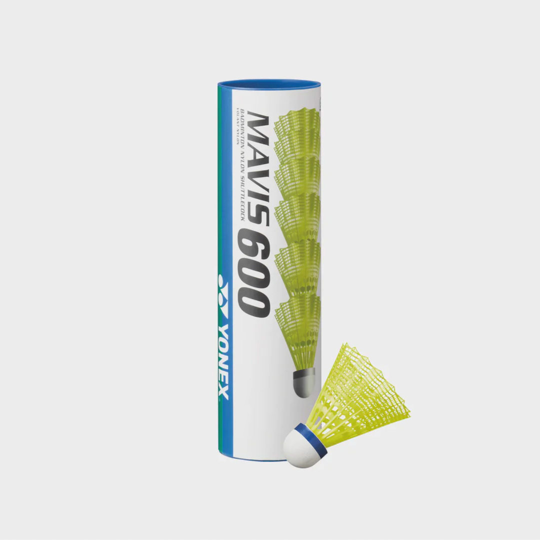 Yonex Mavis 600 Badminton Shuttles - Tube of 6