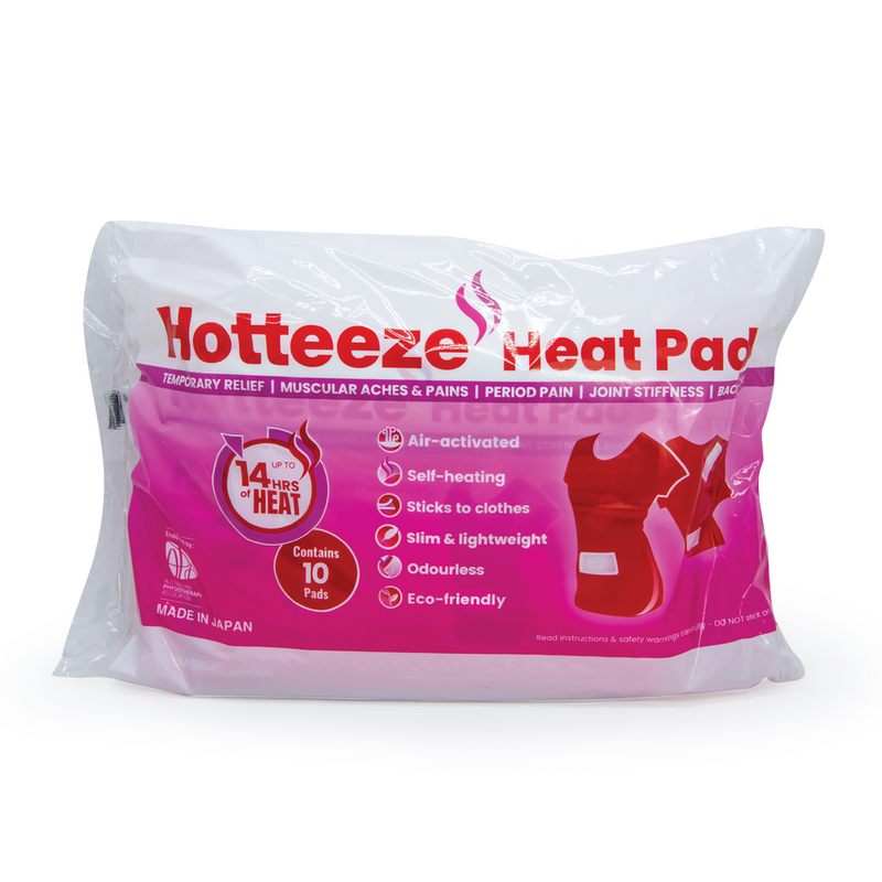 Hotteeze Heat Pads - Pack of 10