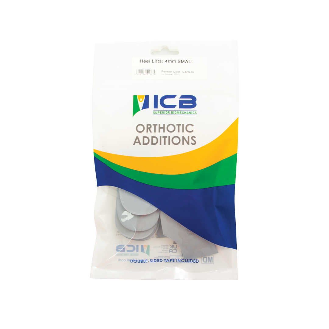ICBHR4 ICB Heel Lifts Pack Of 10 Package Front