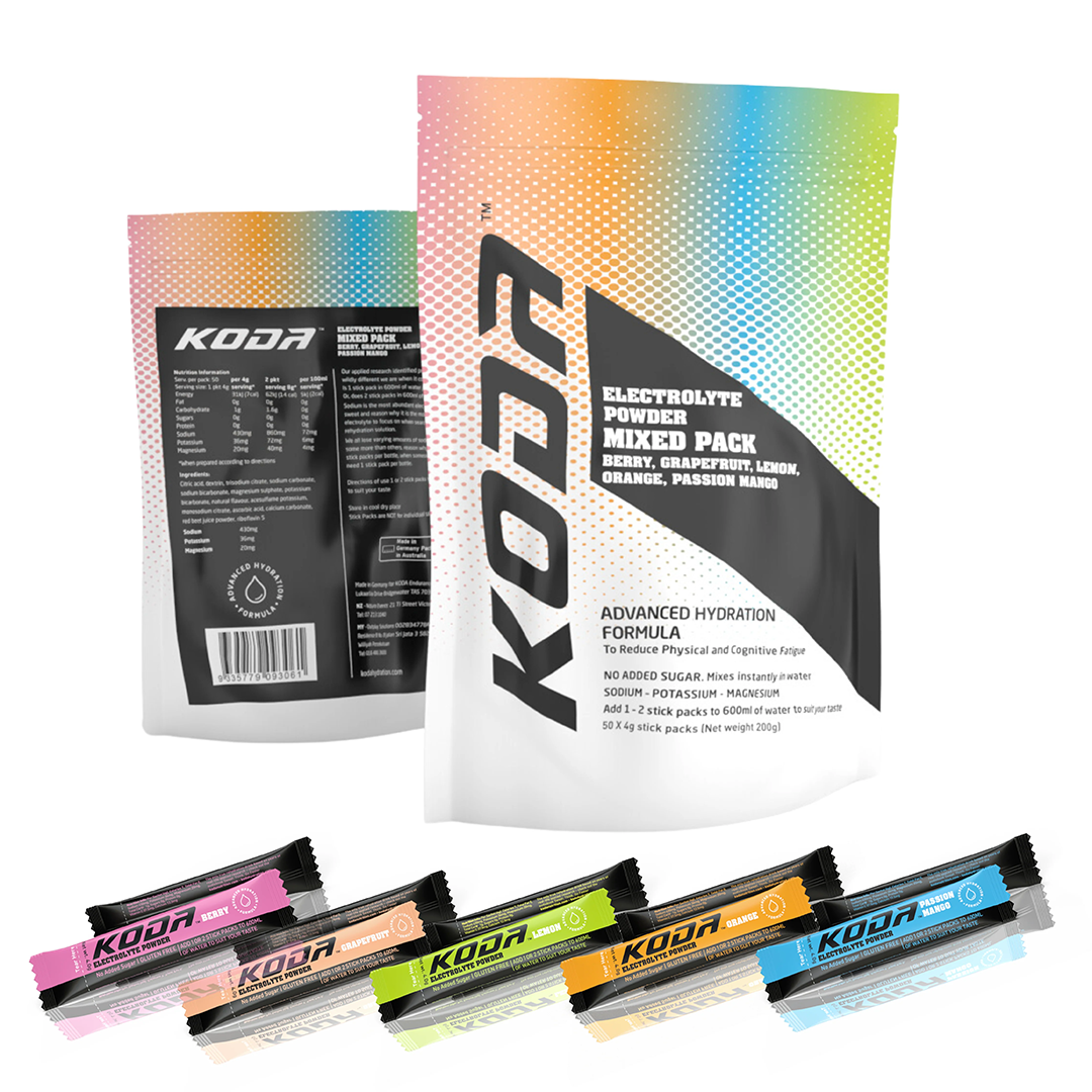 Koda Electrolyte Powder Mixed Pack - 50 Sticks