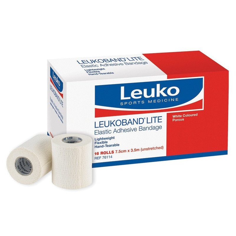 Leukoband Lite Bandages - Hand Tearable White