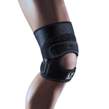 LP-519CA-BK LP Support Extreme Knee Support with Patella Tendon Strap 519CA Side1