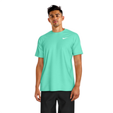 Nike Swim Men's Heather Short Sleeve Hydroguard Top