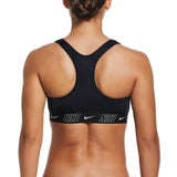 Nike Swim Women's Fusion Logo Tape Racerback Bikini Top