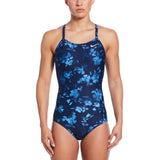 Nike Swim Women's Hydrastrong Multi Print Racerback One Piece