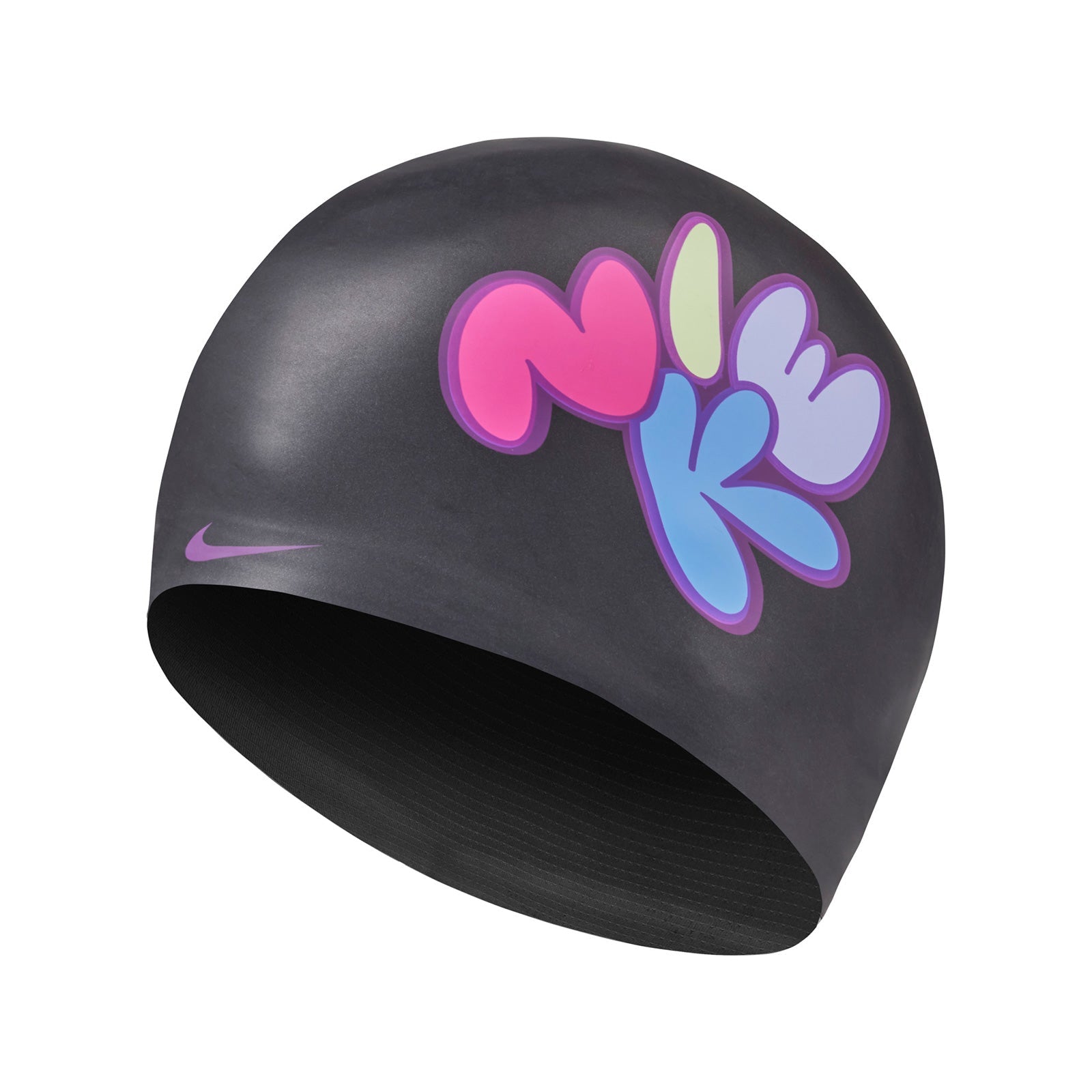 Nike Swim Multi Graphic Black Cap