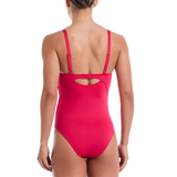 Nike Swim Women's Essential V-Neck One-Piece Swimsuit