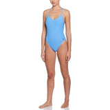 Nike Swim Women's Swoosh Link Terry Y-Back One Piece Swimsuit