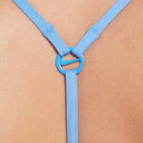 Nike Swim Women's Swoosh Link Terry Y-Back One Piece Swimsuit